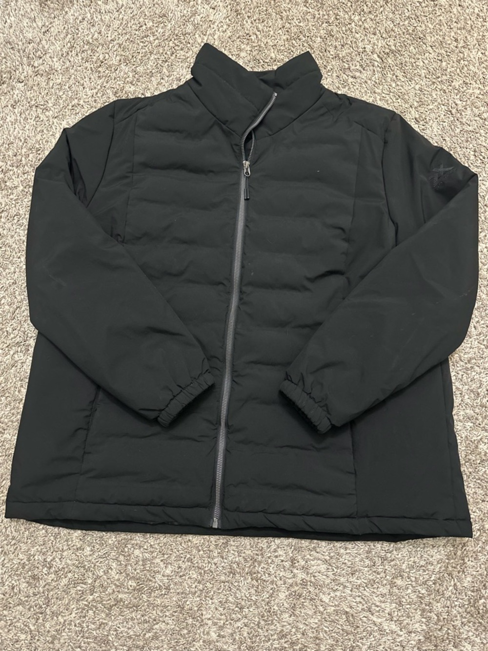 ZeroXposur Men's Black Quilted Puffer Jacket